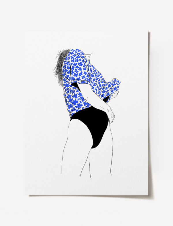 La dénouée bleue